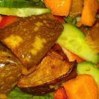 Balsamic pumpkin and feta salad