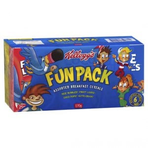 Kellogg's Fun Pack Assorted Cereals