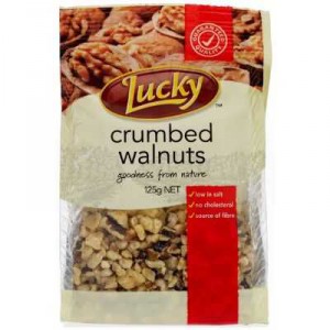 Lucky Walnuts Crumbed