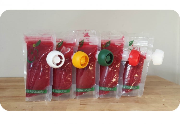 Make your own fruit and veg pouches