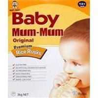 Baby Mum Mum Snack Original Rice Rusk