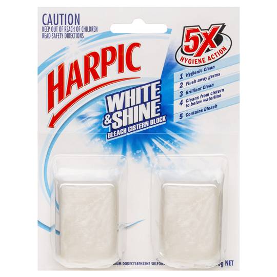 Harpic White & Shine Toilet Cistern Blocks