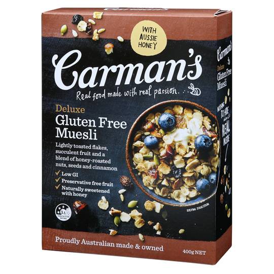 Carman's Deluxe Gluten Free Muesli