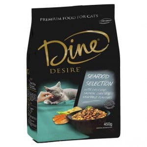 Dine Desire Adult Cat Food Seafood Selection