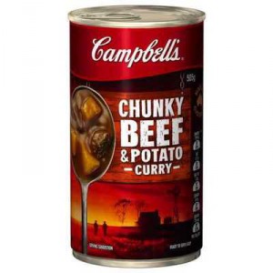 Campbell's Chunky Canned Soup Beef & Potato Curry