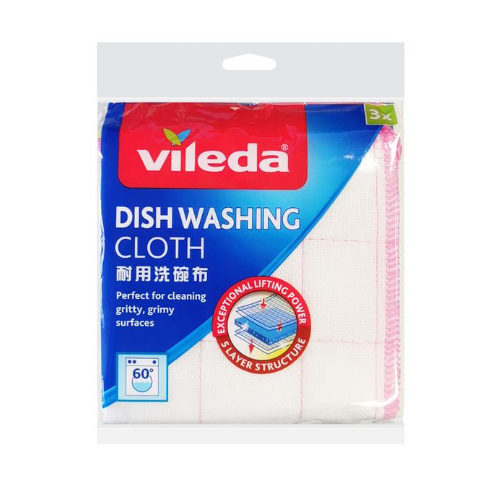 Image of Vileda Dish Washing Cloth 3PK