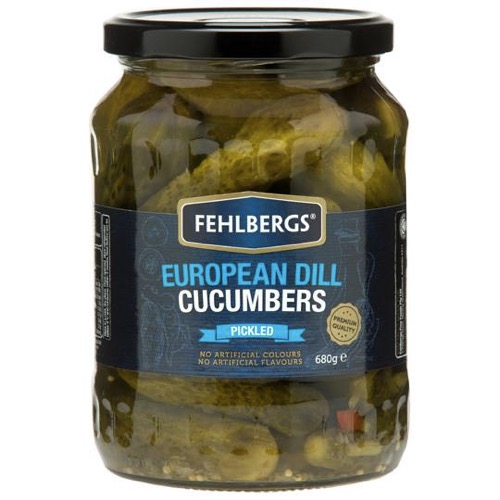 Fehlbergs European Style Dill Pickled Cucumbers