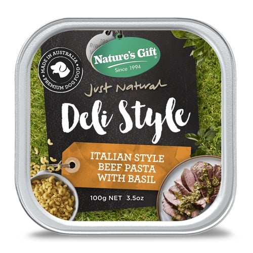Natures Gift Deli Style Beef Pasta with Basil