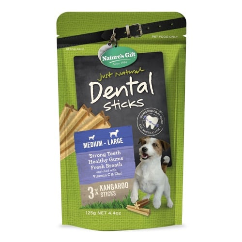 Natures Gift Dental Sticks Medium to Large Dogs