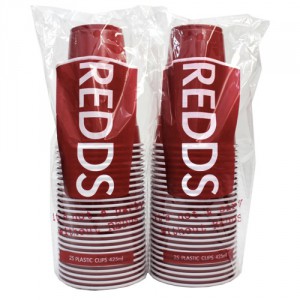 Redds Plastic Cups 425mL