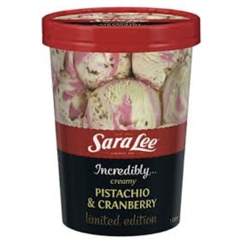 Sara Lee Ice Cream Pistachio & Cranberry