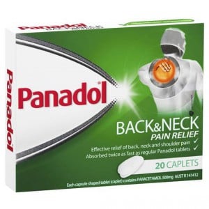 Panadol Back & Neck Fast Pain Relief