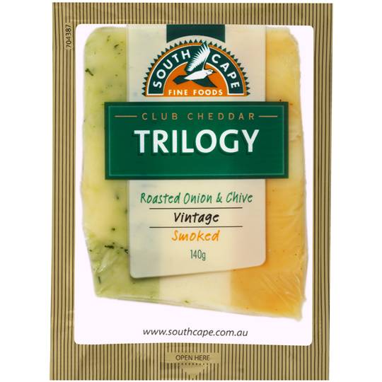 South Cape Trilogy Onion Chives & Smoked Cheddar Cheese