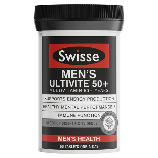 Swisse Men's Ultivite 50+ Tablets