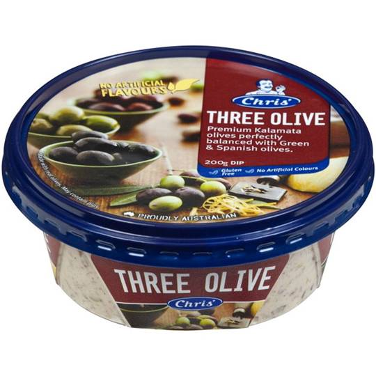 Chris' Dips Three Olive