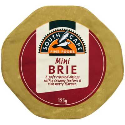 South Cape Mini Brie Cheese Wheel