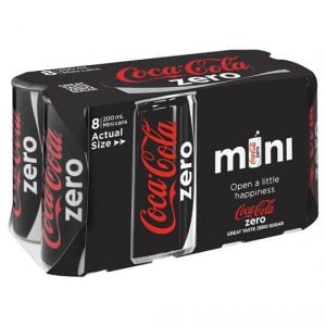 Coca Cola Zero Mini Can