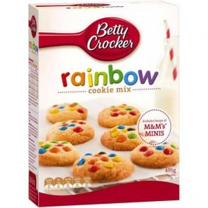 Betty Crocker Cookie Mix Rainbow