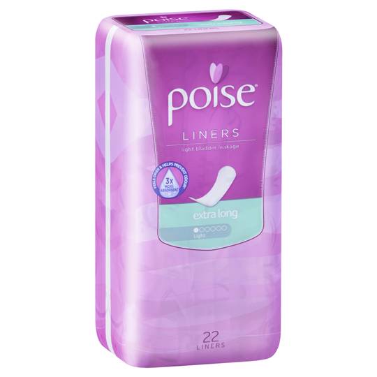 Poise Liners Extra Long