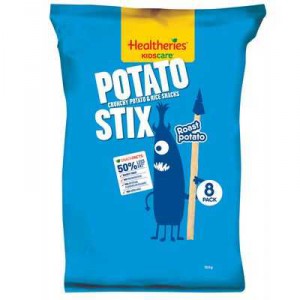Healtheries Kidscare Potato Chips Roast Stix Plain