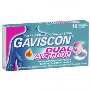 Gaviscon Antacids Dual Action