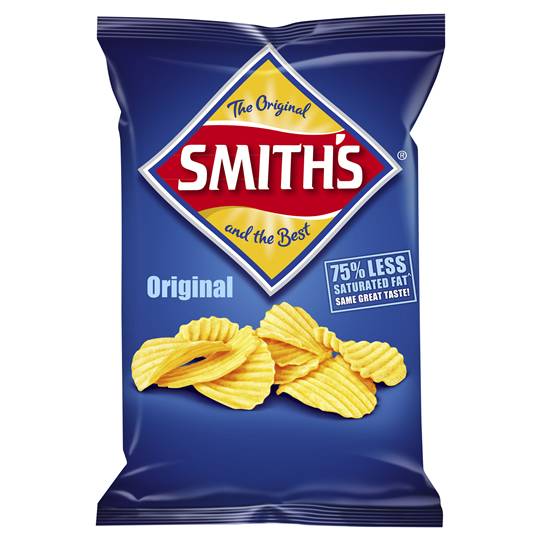 Smith's Chips Single Pack Crinkle Original