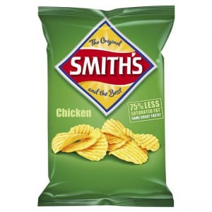 Smith's Chips Single Pack Crinkle Chicken
