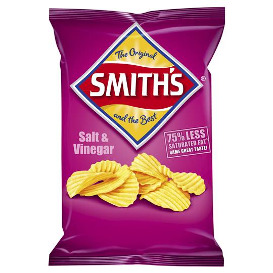 Smith's Chips Single Pack Salt & Vinegar