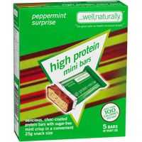 Well Naturally High Protein Mini Bars Peppermint Surprise