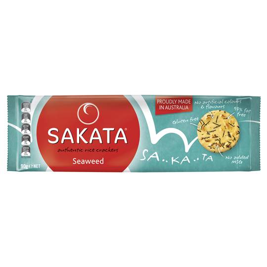 Sakata Rice Crackers Seaweed
