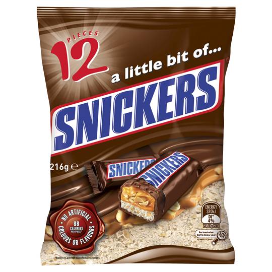 Mars Snickers Funsize Sharepack