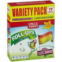 Uncle Tobys Rollups Rainbow Variety
