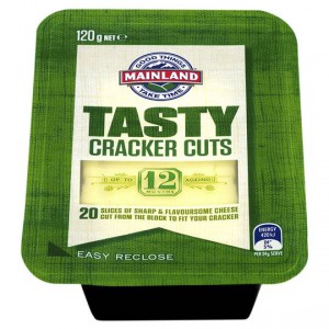 Mainland Cracker Cuts Tasty Cheese