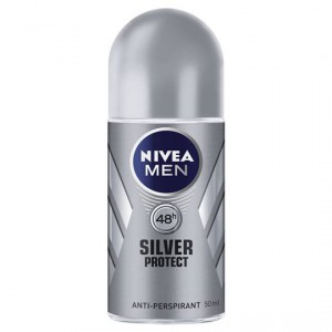 Nivea Anti Perspirant Deodorant Roll On Silver Protection