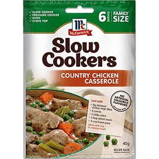 Mccormick Slow Cookers Country Style Casserole