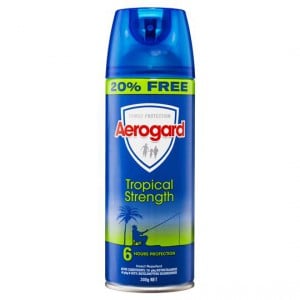 Aerogard Insect Repellent Tropical Strength 20% Free