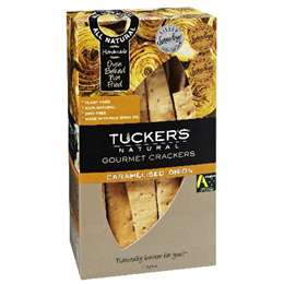 Tuckers Caramelised Onion Crackers