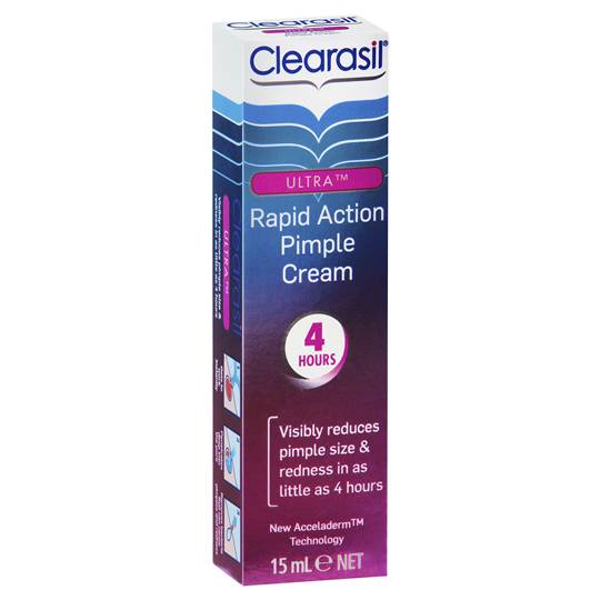 Clearasil Ultra Acne Treatment 4hr Rapid Action Pimple Cream