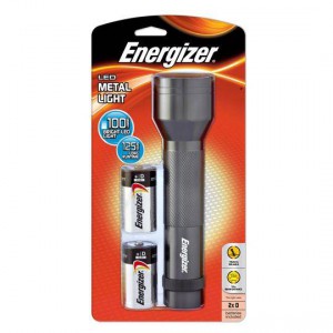 Energizer Metal Led Flashlight 2 D Type