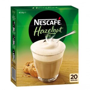 Nescafe Cafe Menu Hazelnut Latte