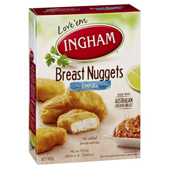 Ingham Tempura Chicken Breast Nuggets