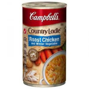 Campbell's Country Ladle Canned Soup Roast Chicken & Vegetable