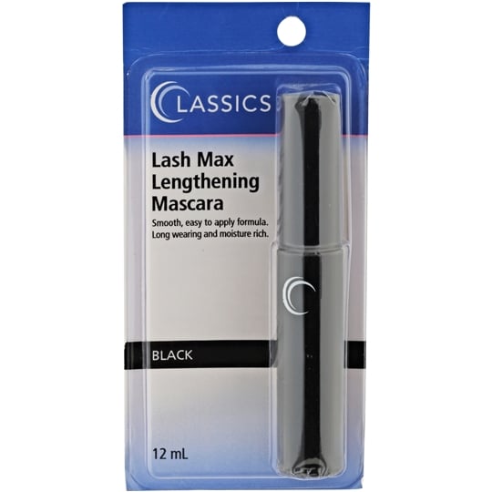 Classics Lash Max Mascara Lengthening Black
