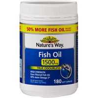 Nature's Way Odourless Fish Oil 1500mg