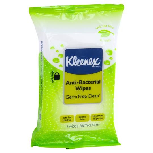 Kleenex Anti-bacterial Wet Wipes