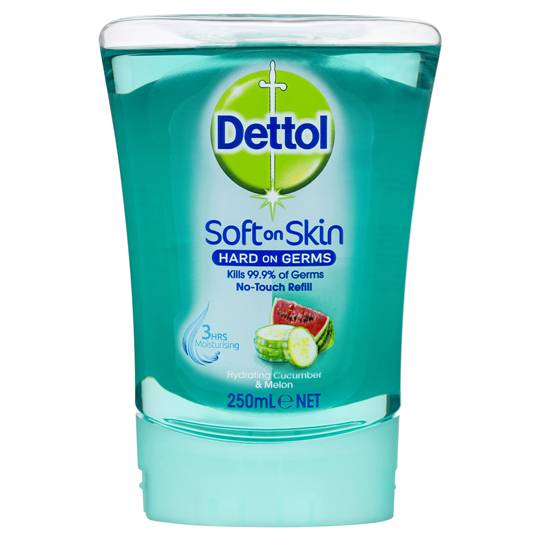 Dettol No Touch Hand Wash Refill Hydrating Cucumber & Melon