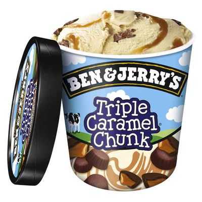 Ben & Jerry's Ice Cream Triple Caramel Chunk