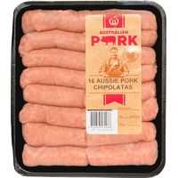 Aussie Sausages Pork Chipolatas