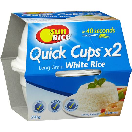 Sunrice Quick Cups Microwave Long Grain White Rice Ratings - Mouths of Mums