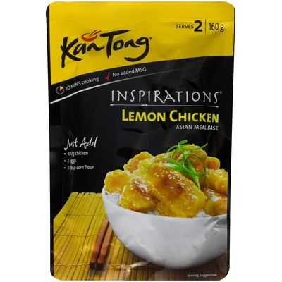 Kan Tong Inspirations Stir Fry Sauce Lemon Chicken